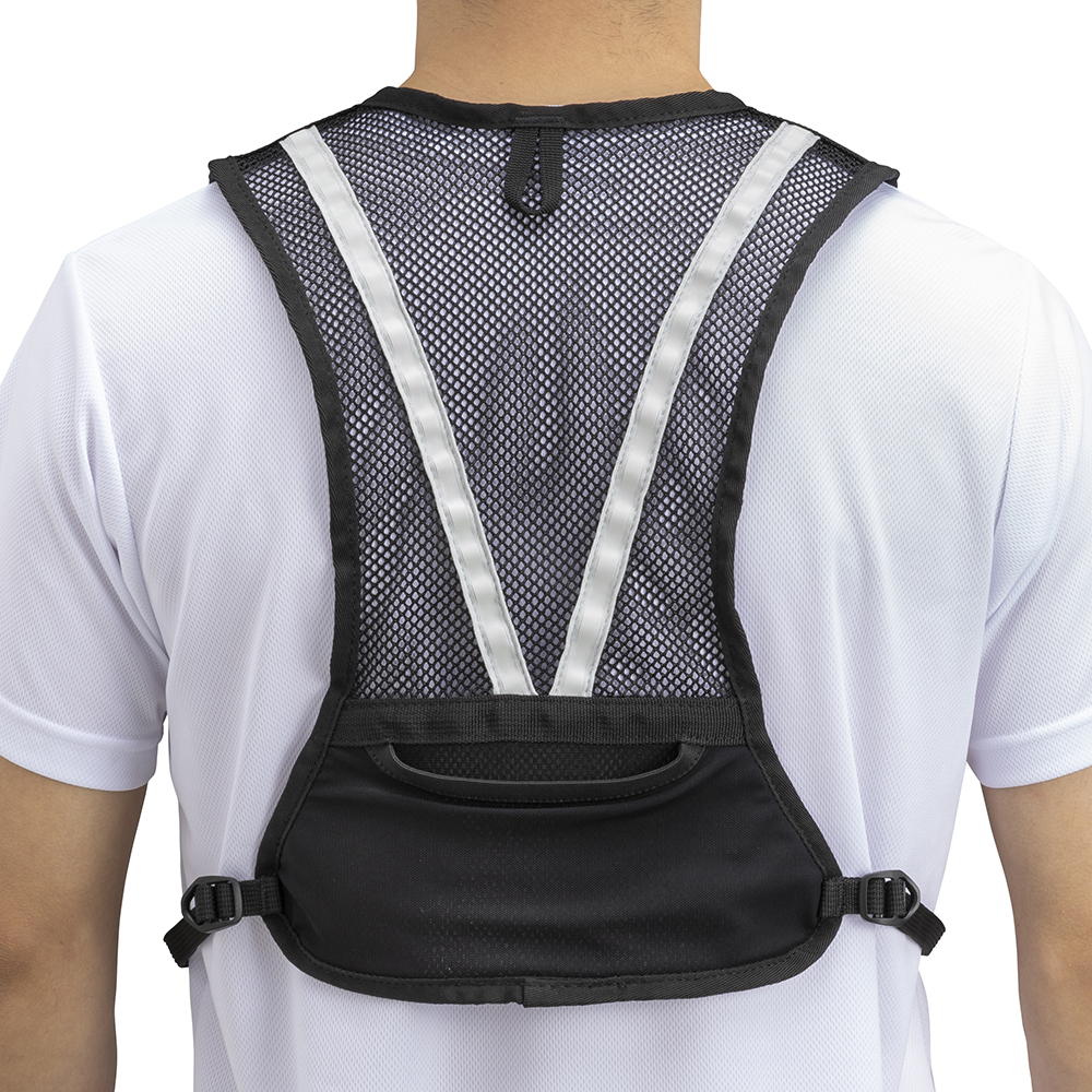 MESH BACKPACK NR Black / Light Grey