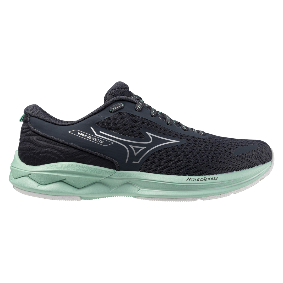 WAVE REVOLT 3 WOMEN India Ink / Neo Silver / Dusty Jade Green