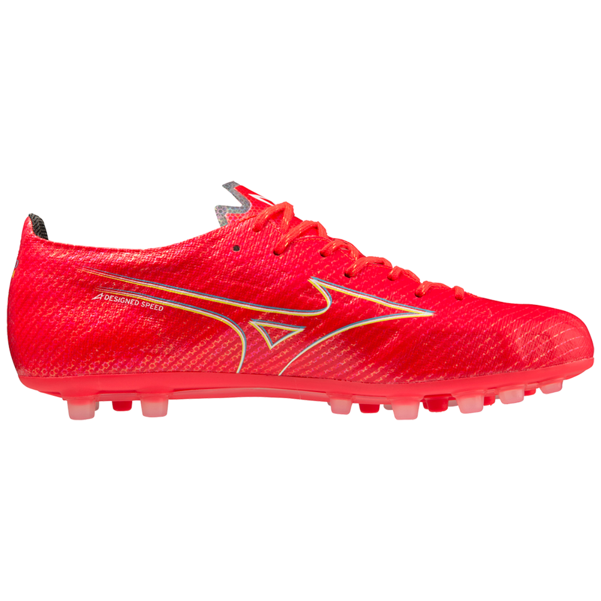 MIZUNO ALPHA α JAPAN AG Fiery Coral 2 / White / Bolt