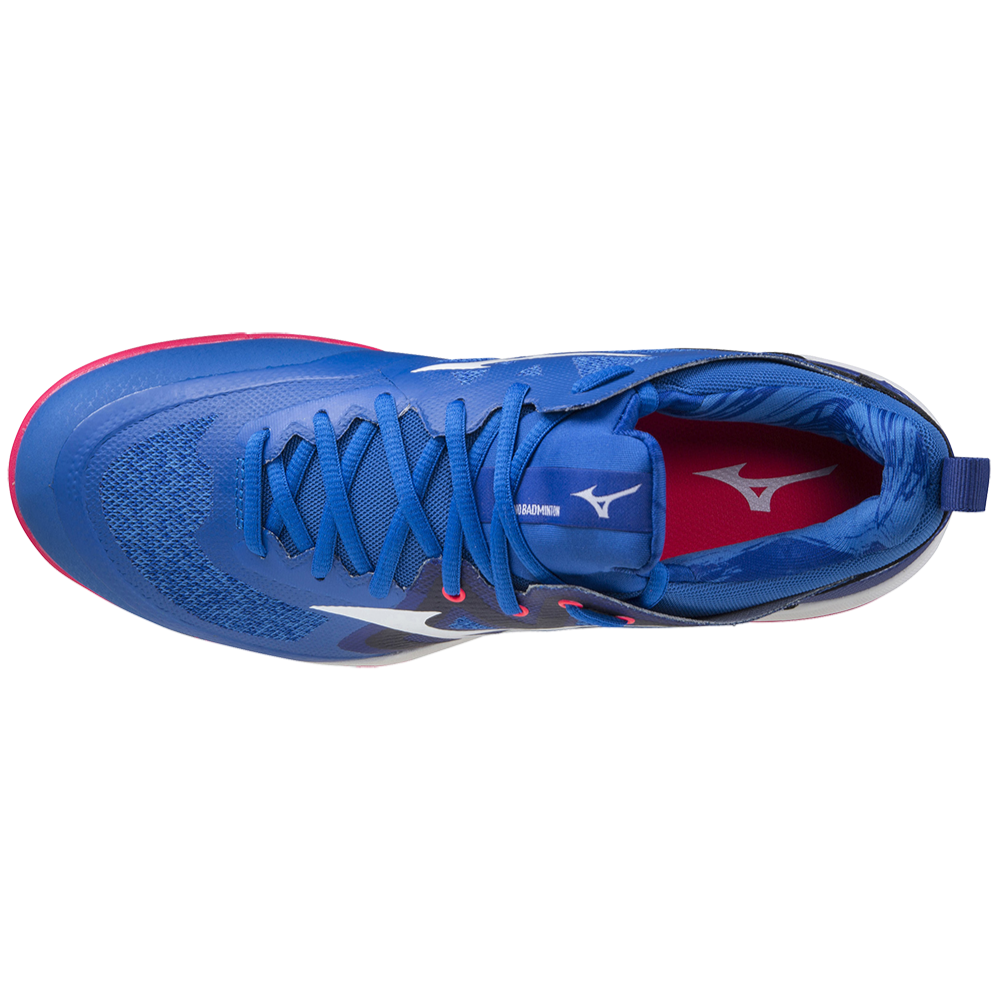 Details about   MIZUNO Badminton Shoes WAVE FANG ZERO 2 Red Gold Navy 71GA2190 US6 24cm 