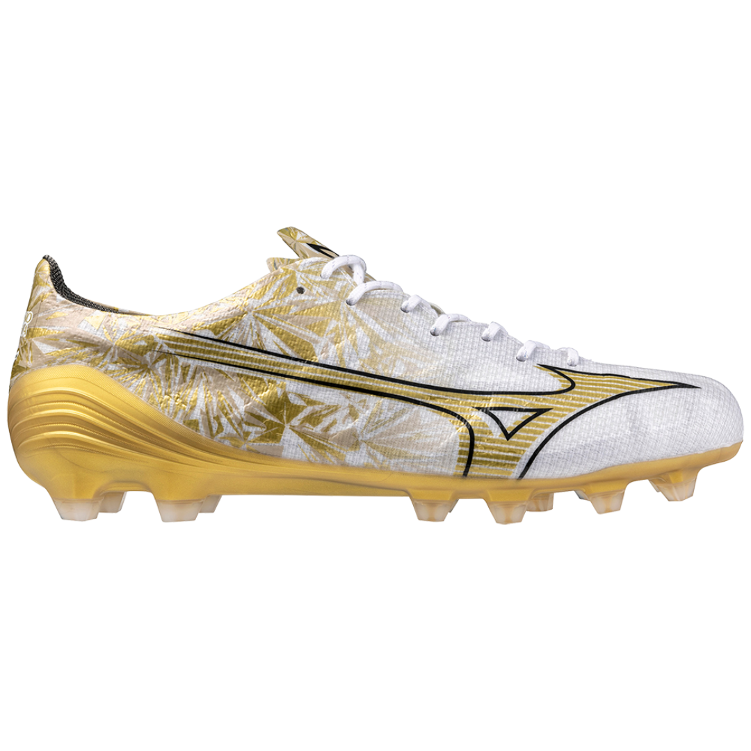 Mizuno Alpha Elite FG - Black/Ignition Red - Mens Cleats |