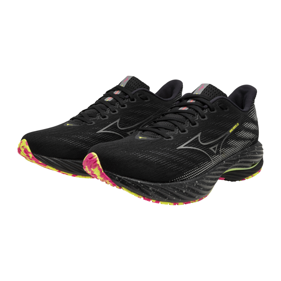 WAVE RIDER 28 UNISEX Black / Silver / Sunny Lime