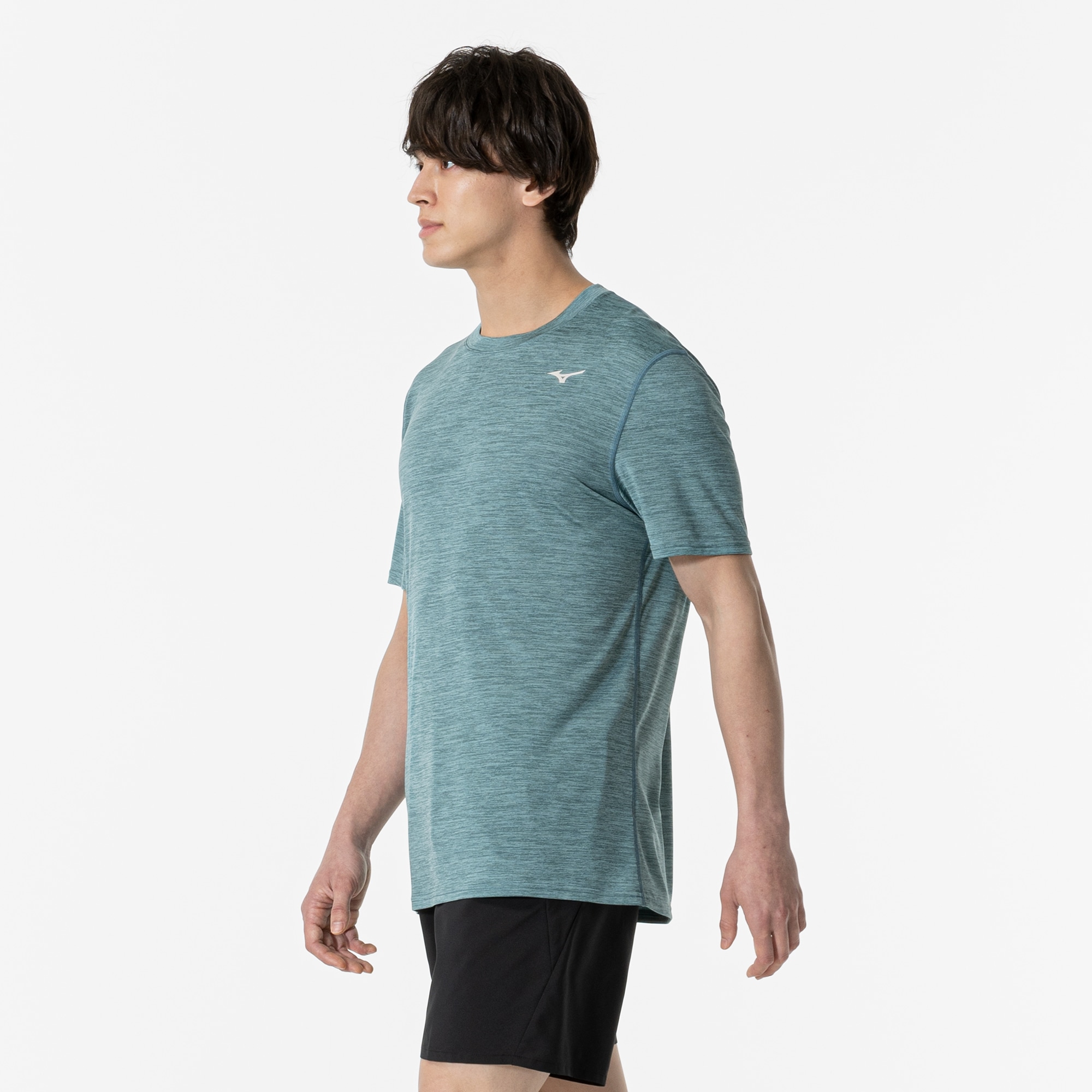 QUICK DRY TEE (AURORA) MEN Mineral Blue