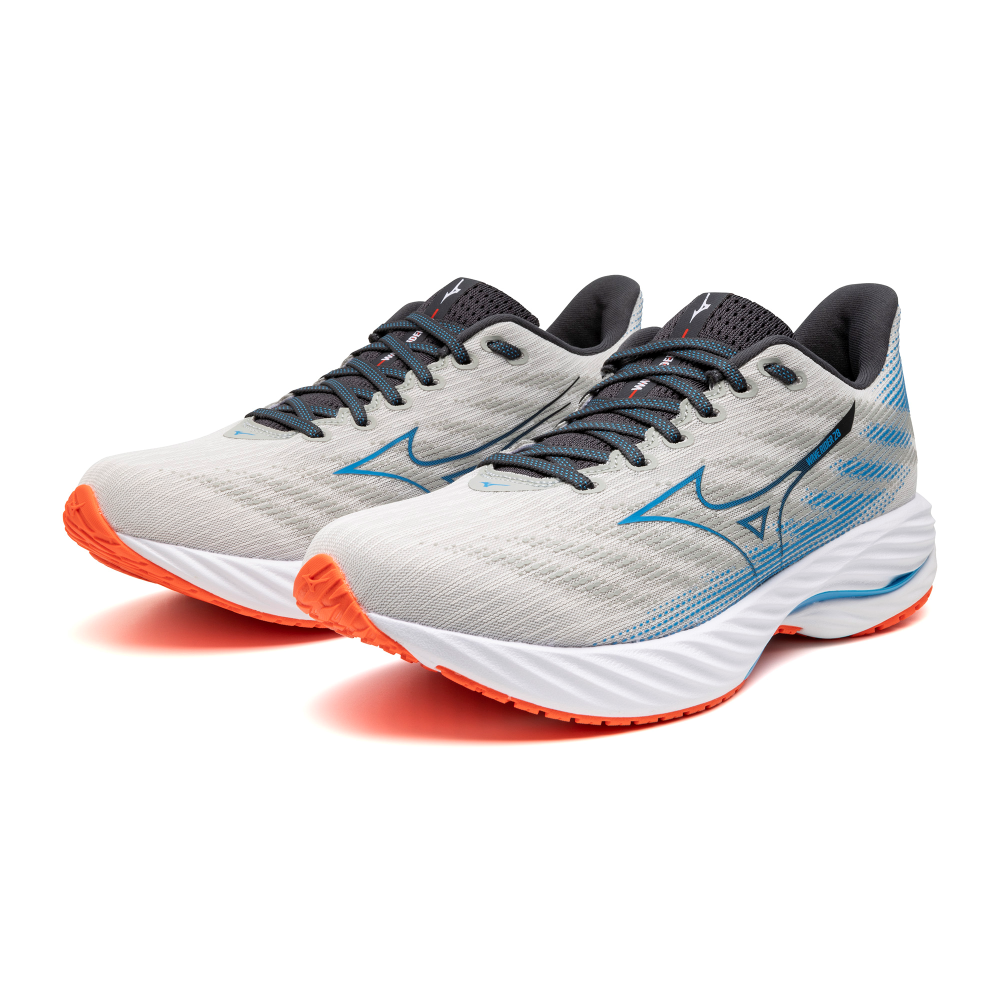 WAVE RIDER 28 MEN Nimbus Cloud / Blue Pace / MIZUNO Ignition Red