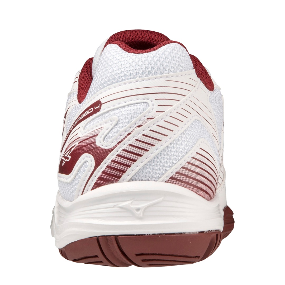 CYCLONE SPEED 4 UNISEX White / Cabernet / MP Gold