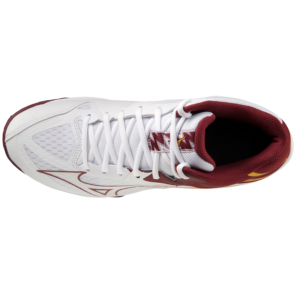 THUNDER BLADE Z MID UNISEX White / Cabernet / MP Gold