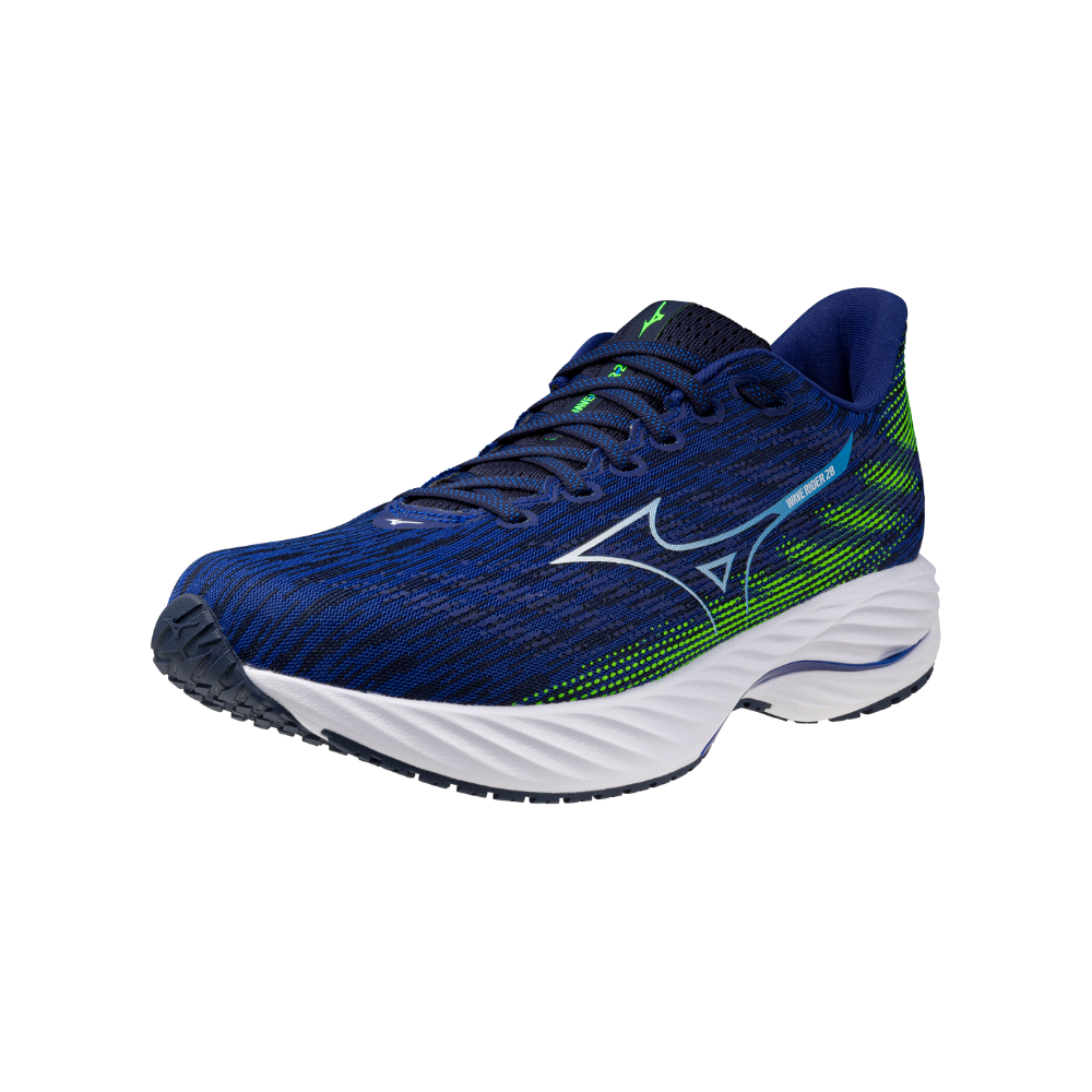 WAVE RIDER 28 2E WIDE MEN Reflex Blue C / White / Green Gecko