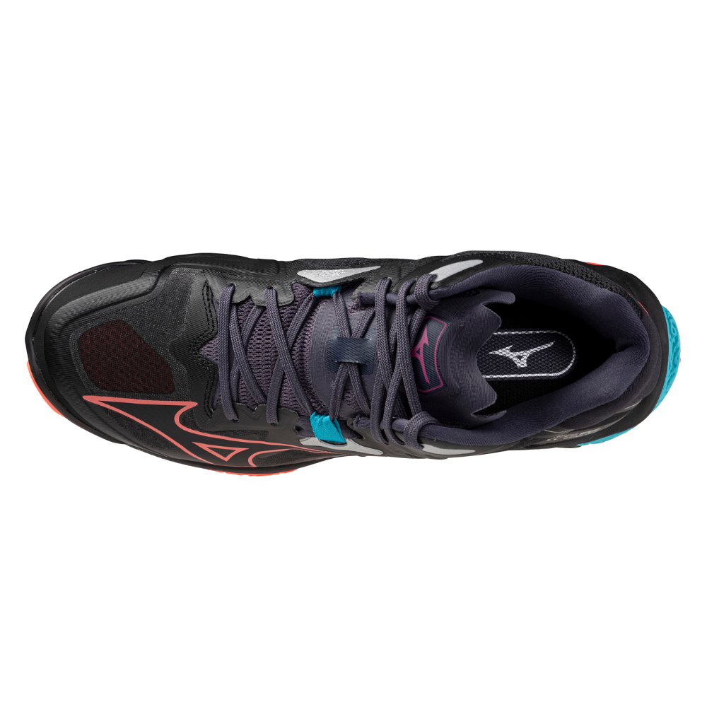 WAVE LIGHTNING Z8 MID UNISEX Black / Neon Flame / Peacock Blue