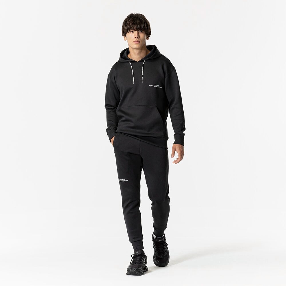 STRETCH SWEAT JOGGER PANTS UNISEX Black