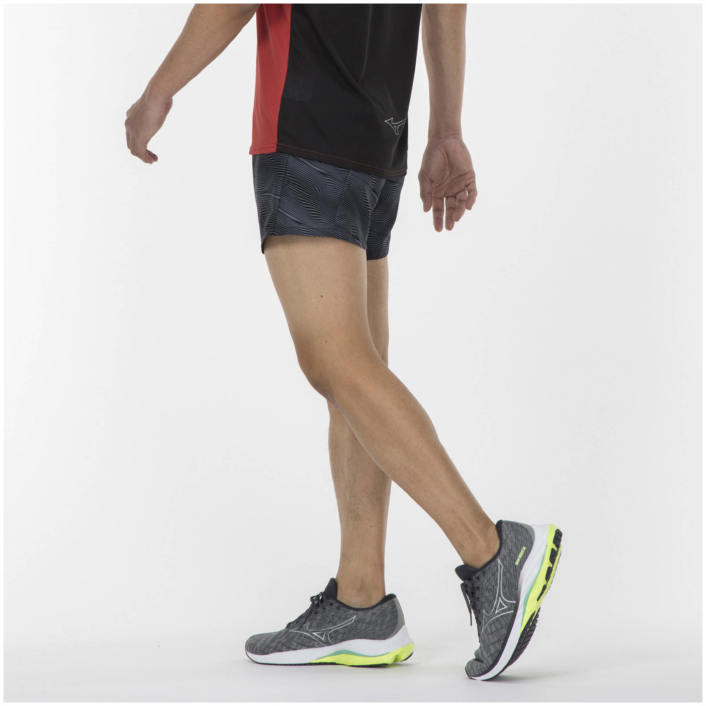MULTI POCKET SHORTS GRAPHIC UNISEX (SLIM FIT) Black / Black