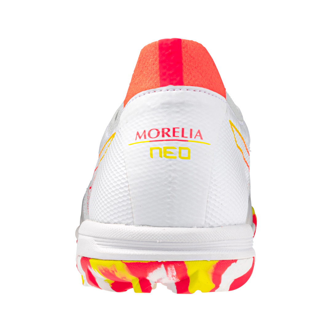 MORELIA NEO SALA β JAPAN TF White / Fiery Coral 2 / Bolt 2