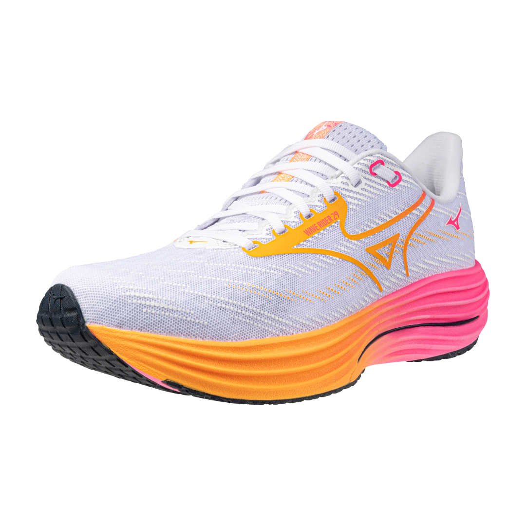 WAVE RIDER 29 UNISEX White / Tang Orange / Pink Tetra