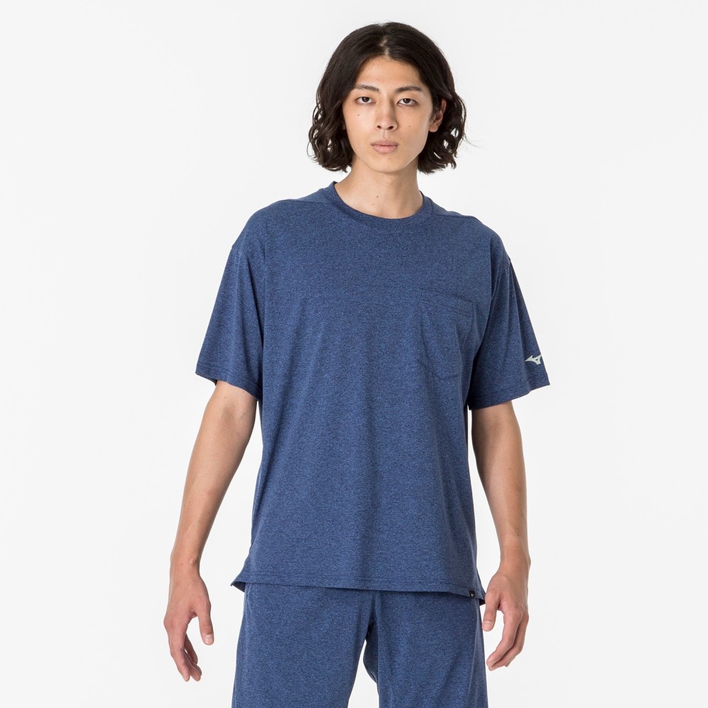 QUICK DRY LOOSE FIT TEE UNISEX Estate Blue