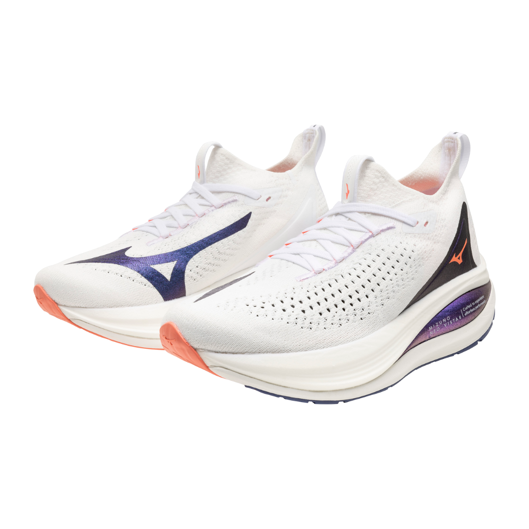 MIZUNO NEO VISTA 2 WOMEN White / Striking Coral / Iris Bloom
