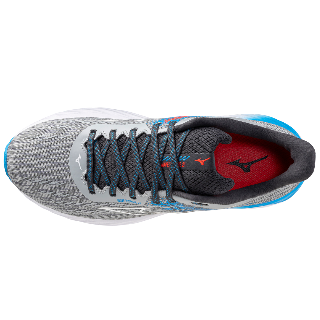 WAVE INSPIRE 21 MEN Pearl Blue / White / Blue Pace