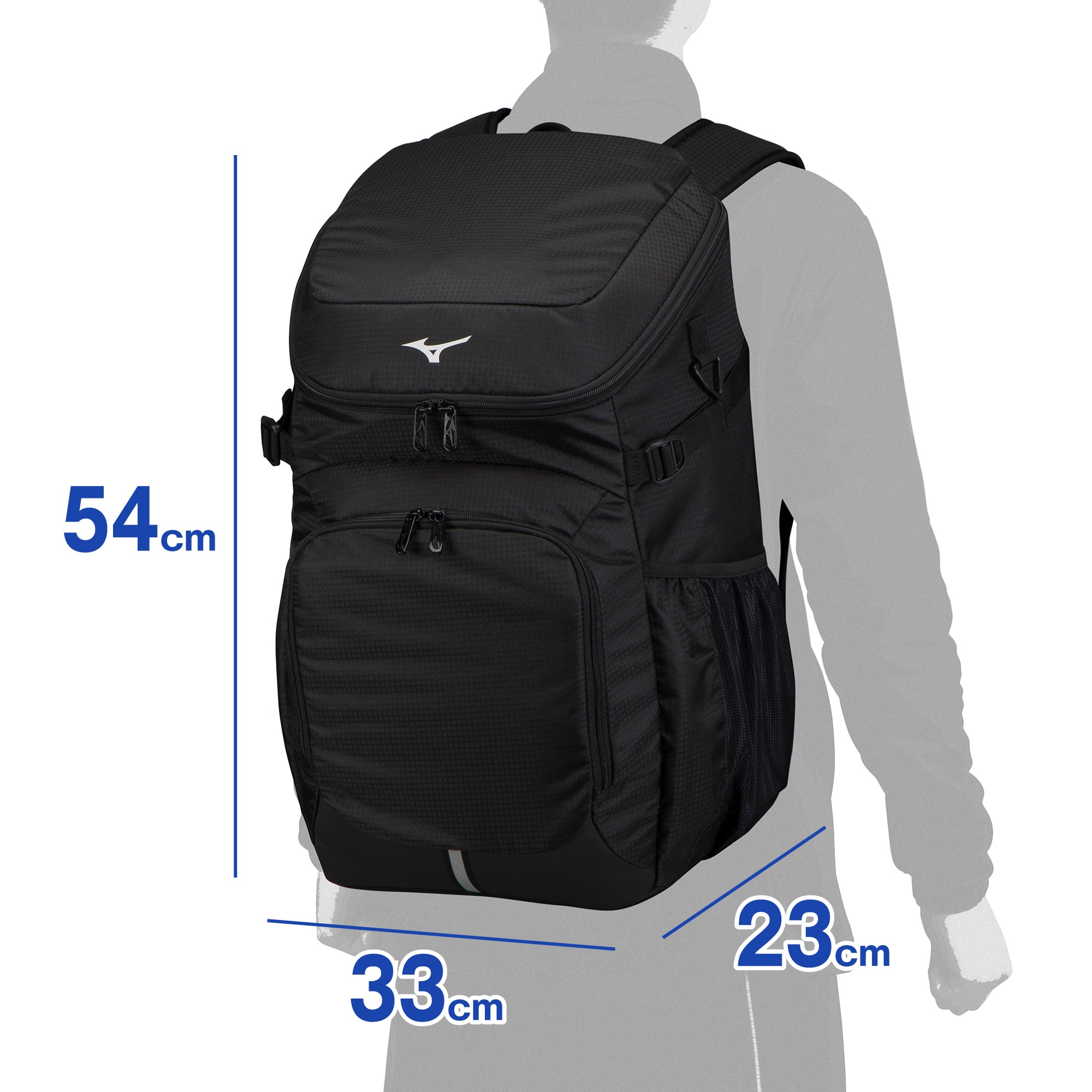 TEAM BACKPACK 40L Black