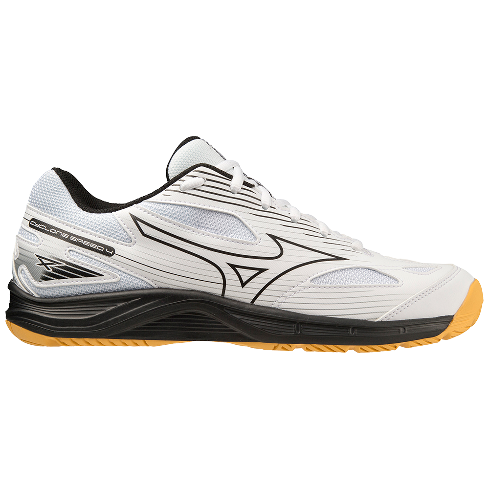 CYCLONE SPEED 4 UNISEX White / Black / Silver