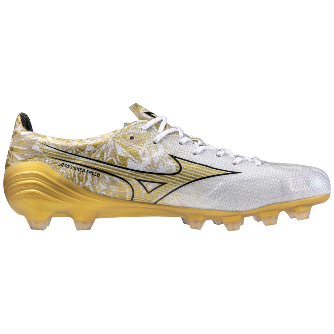 MIZUNO ALPHA α JAPAN White / GE Gold / Black