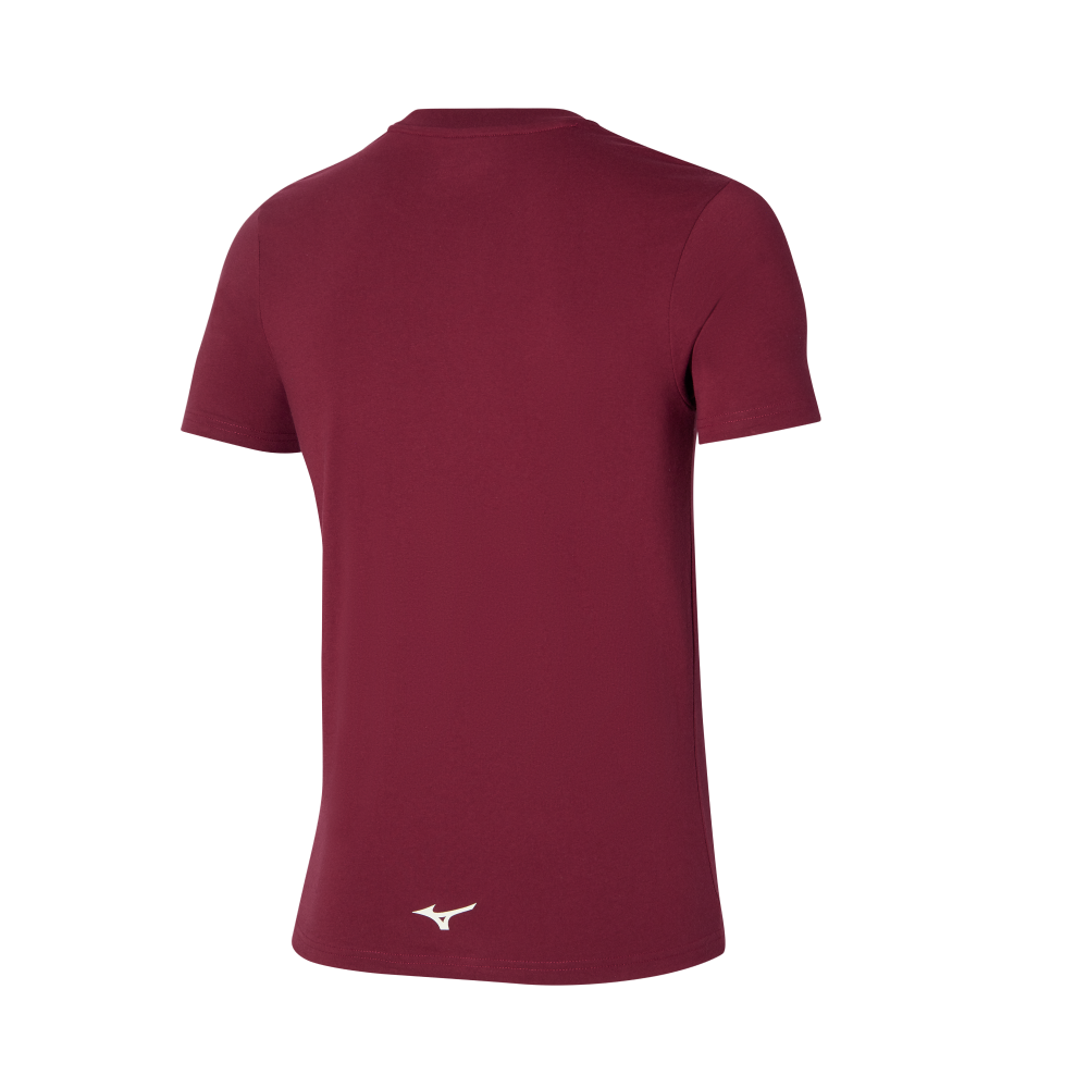 ATHLETICS MIZUNO TEE MEN Cabernet