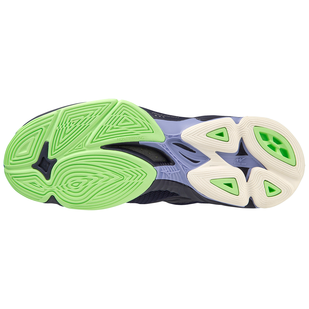 WAVE LIGHTNING Z7 MID UNISEX Evening Blue / Techno Green / Lolite