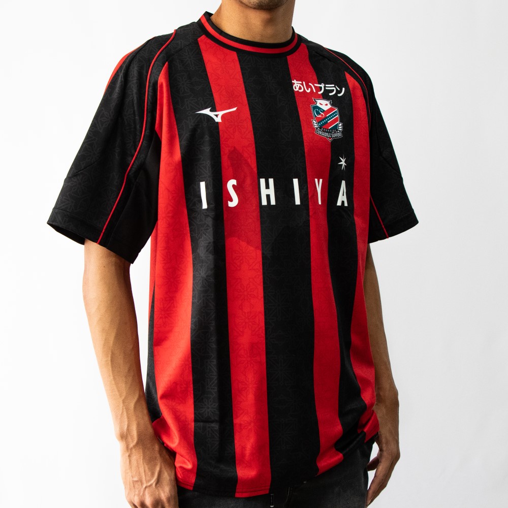 CONSADOLE SAPPORO REPLICA FP 1ST HOME JERSEY 2023 UNISEX Red / Black