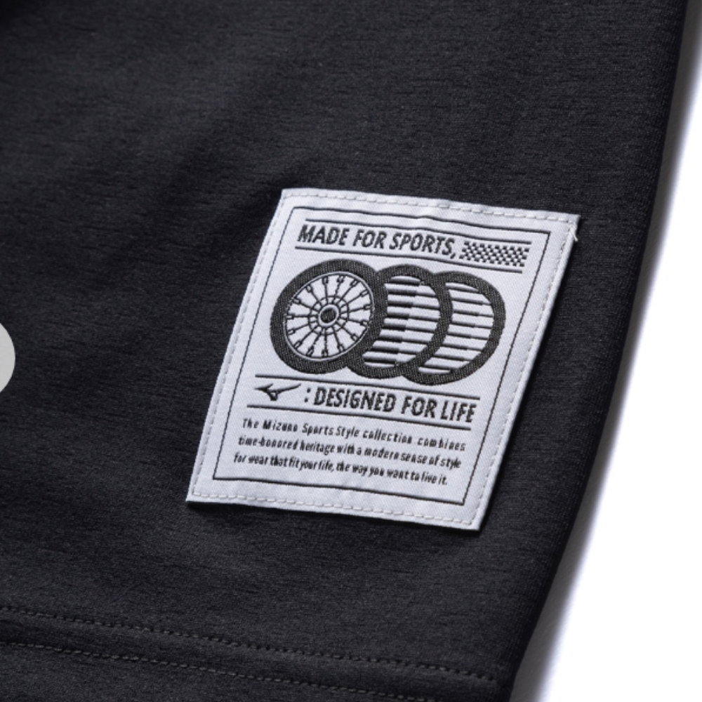 SHORT SLEEVE MONOCHROME TEE UNISEX Black