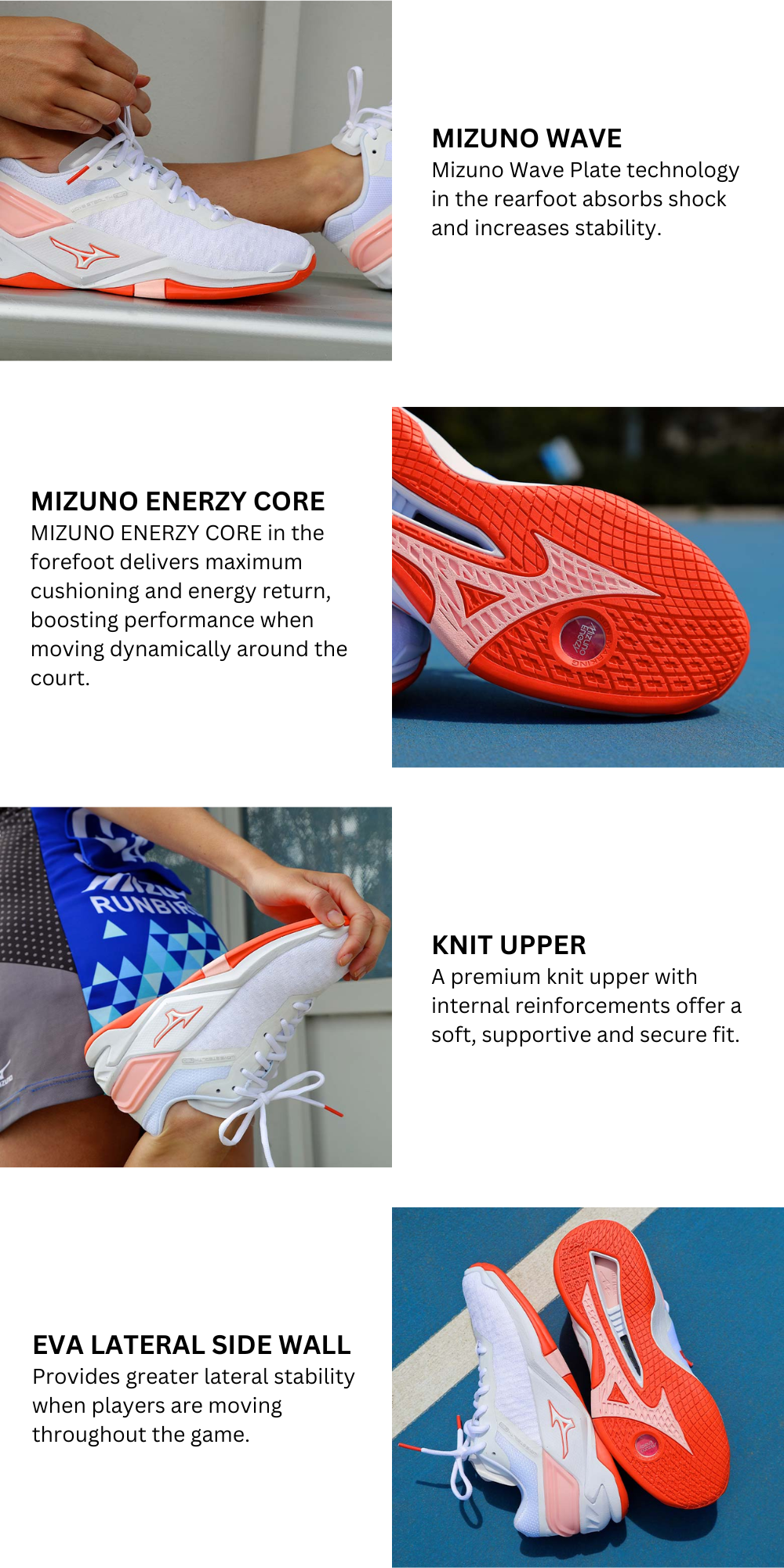 mizuno wave stealth netball