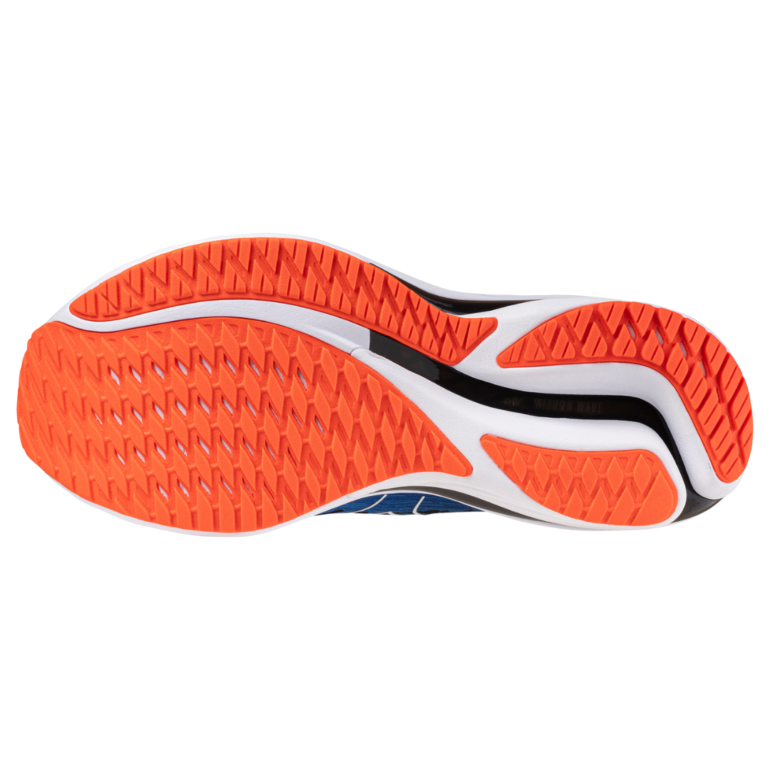 WAVE RIDER 28 UNISEX MIZUNO Ignition Red / White / Baseball Blue (ONI PACK)