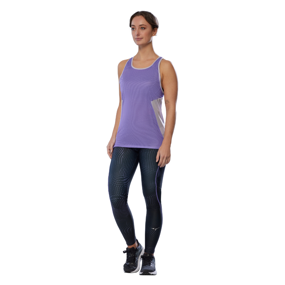 DRYAEROFLOW GRAPHIC TANK WOMEN Paisley Purple