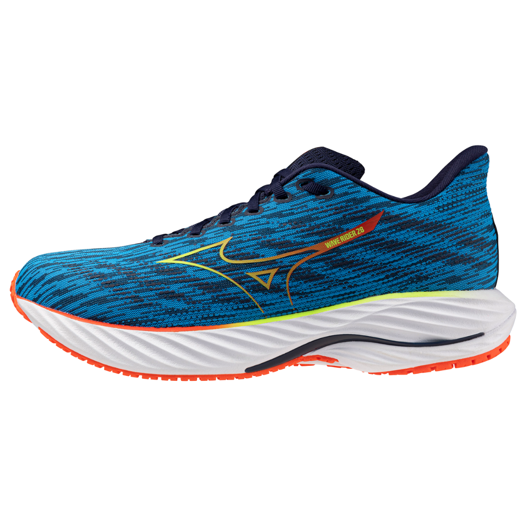WAVE RIDER 28 MEN Blue Pace / Green Gecko / MIZUNO Ignition Red