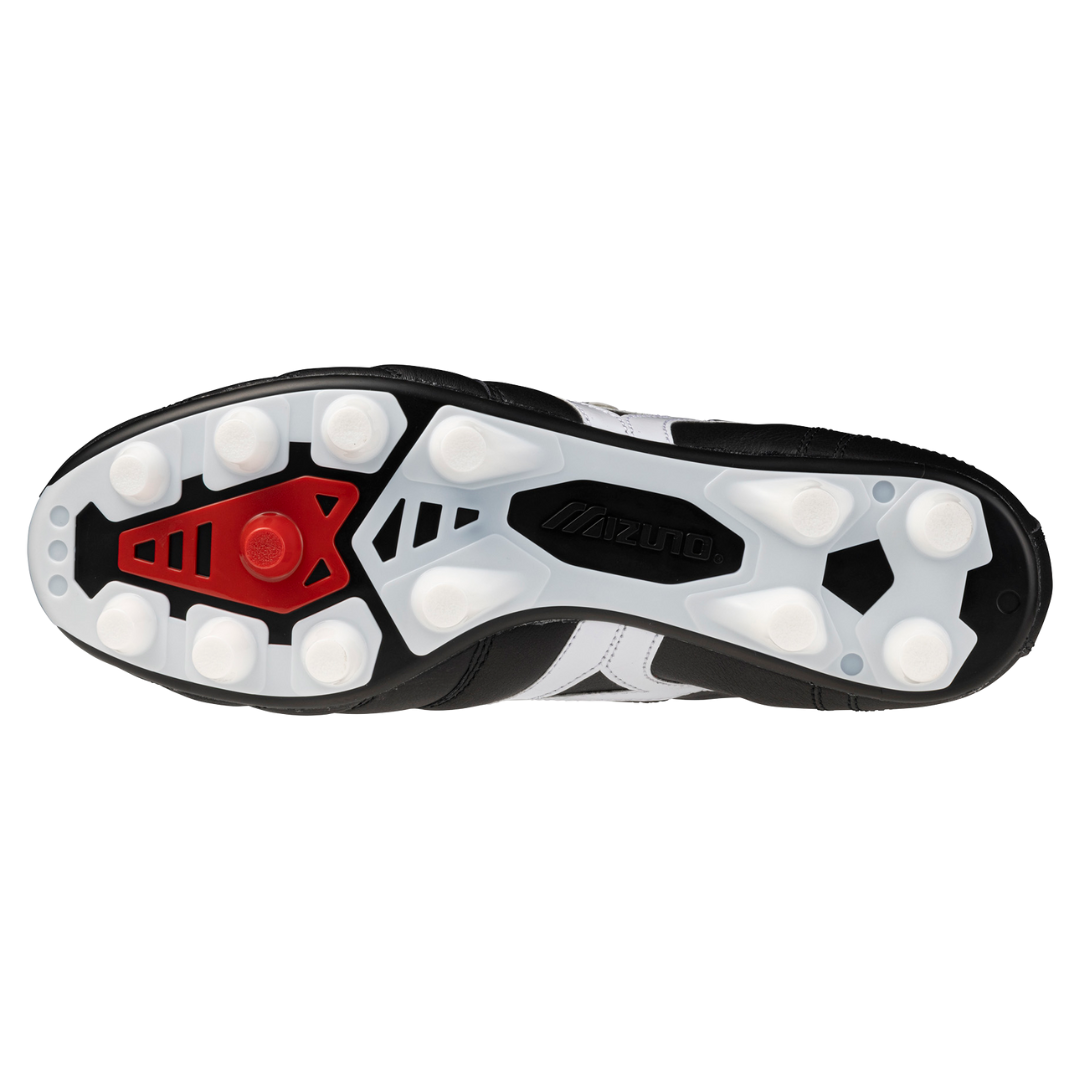 MORELIA II JAPAN (FLAP TONGUE) Black / White / Chinese Red