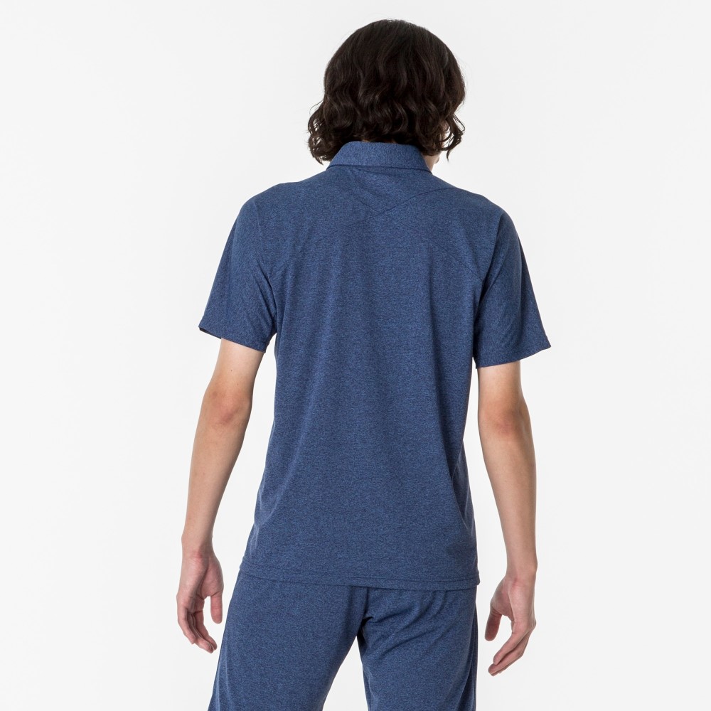 QUICK DRY POLO MEN Estate Blue
