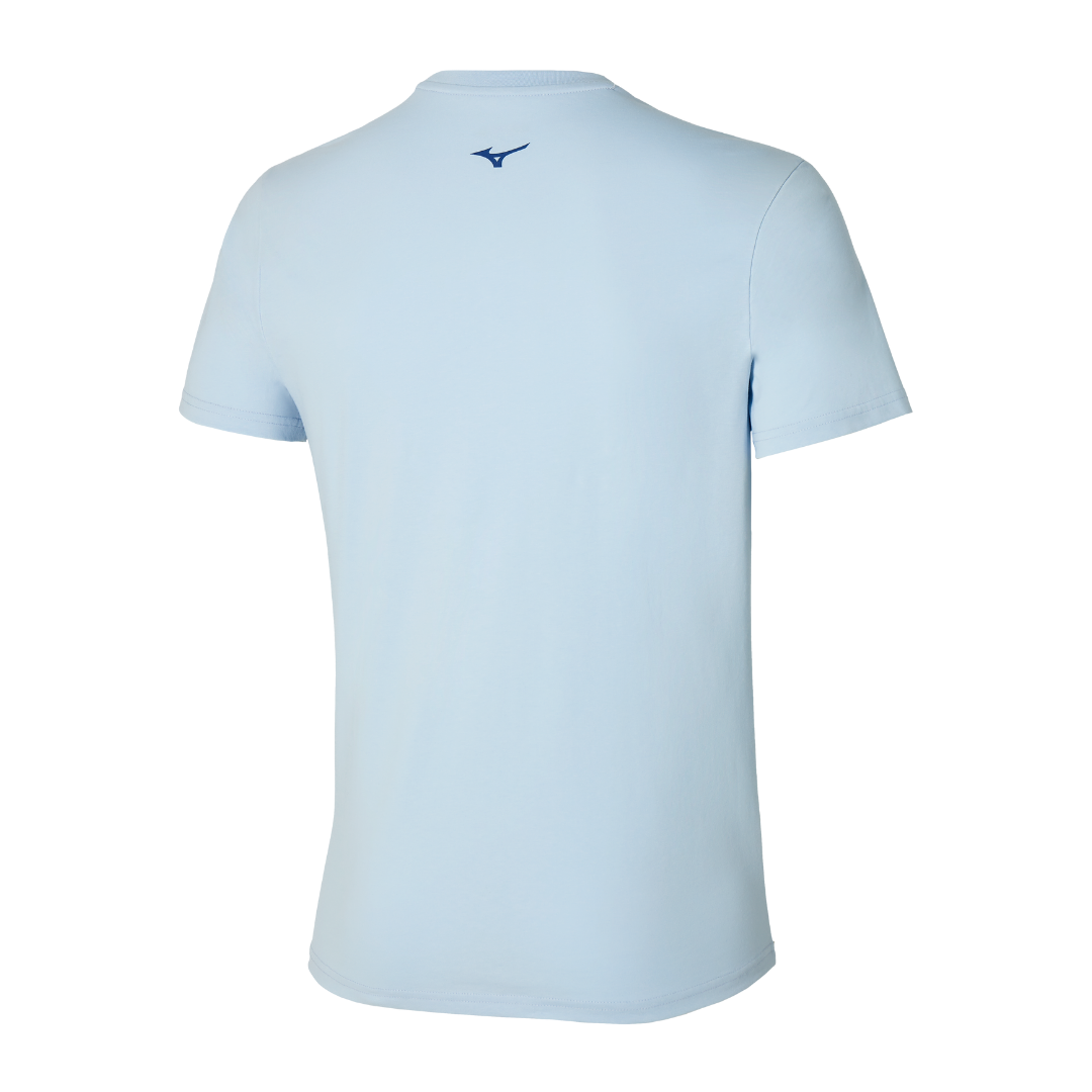 SEASONAL BLUE GRAPHIC TEE MEN Celestial Blue
