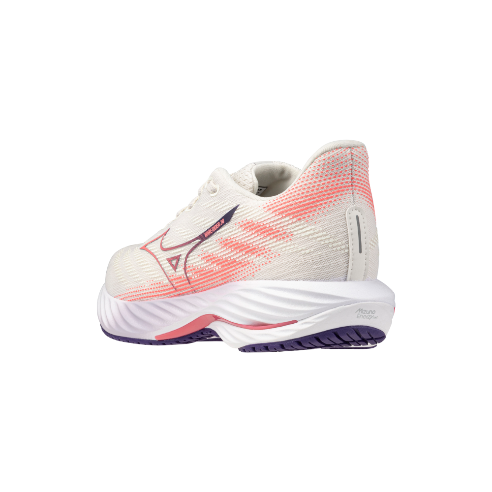 WAVE RIDER 28 WOMEN MIZUNO Snow White / Camellia Rose / Vintage Indigo
