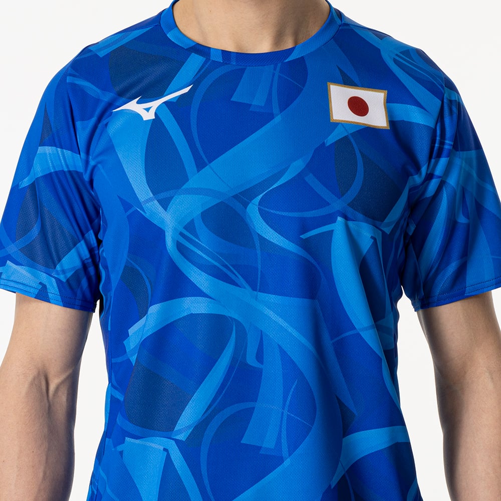 【良好品】 ◎MIZUNO 女子バレーボール ORCHIS Tシャツ 東洋紡オーキス シャツ
