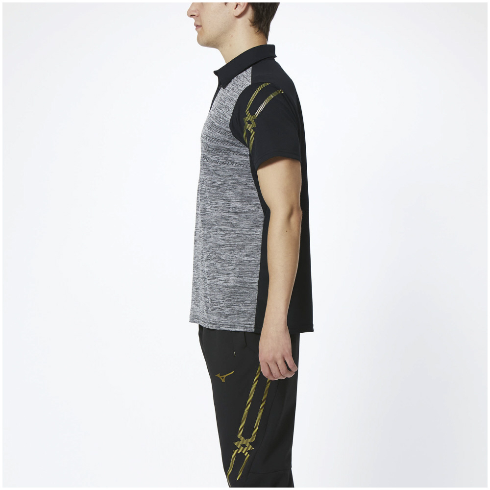 MC LINE DRYLITE POLO MEN Black Grey / Black