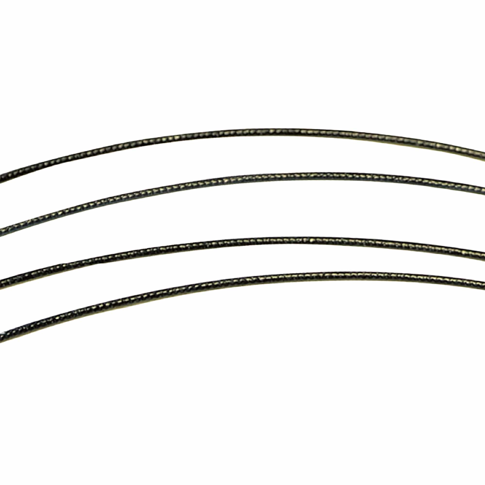 M-SMOOTH 65H RACKET STRING (BADMINTON) Black