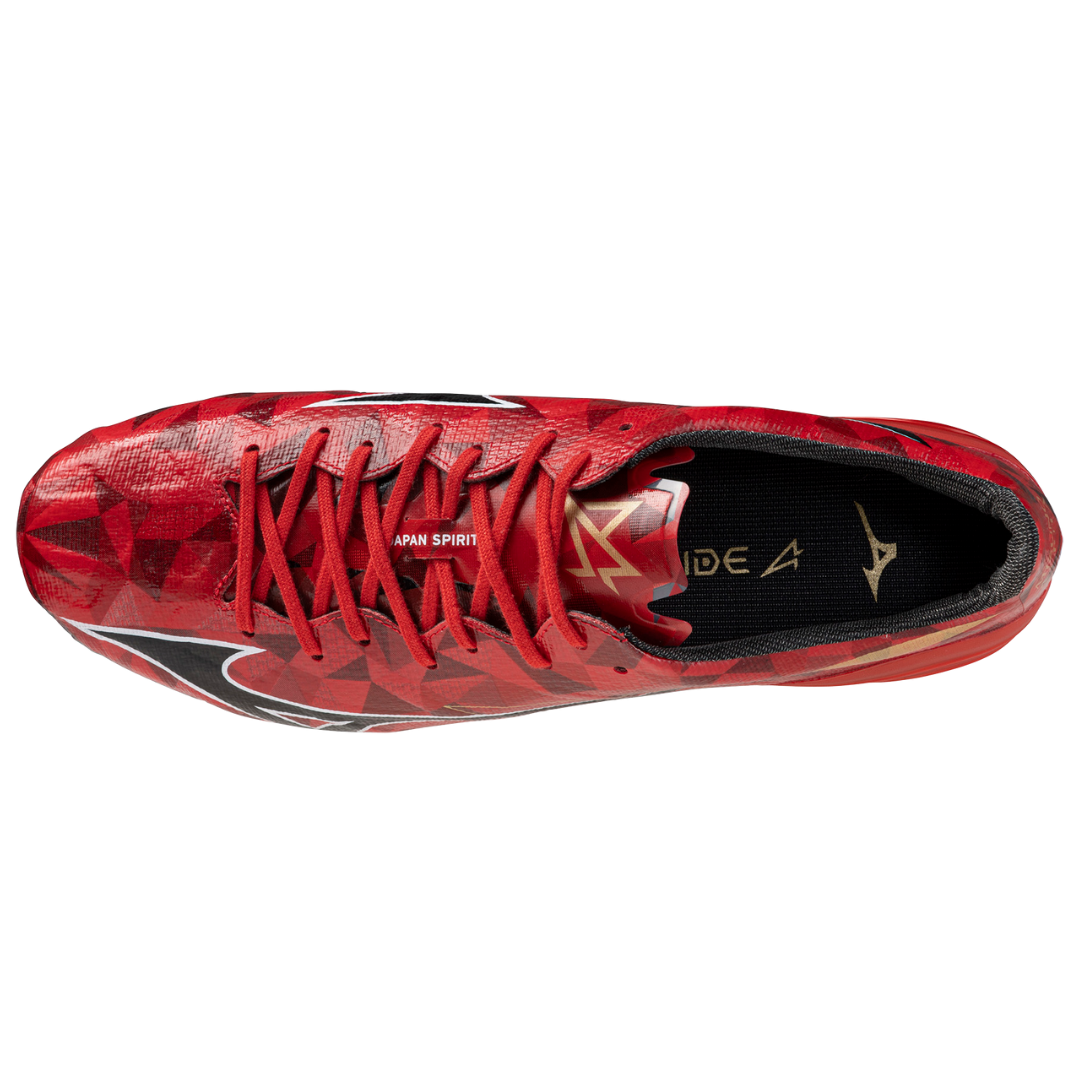 MIZUNO ALPHA α II JAPAN Morelia 40th Red / Black / Gold