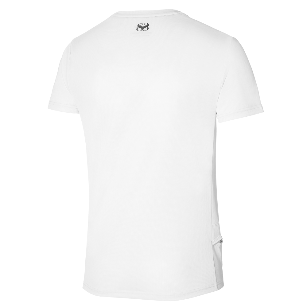 MIZUNO TWO LOOPS 88 TEE MEN Undyed White