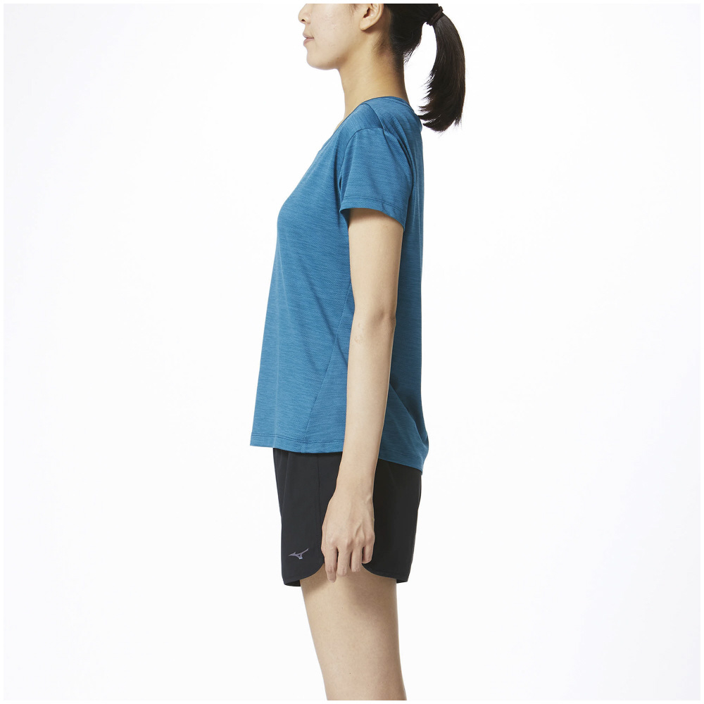 DRYLITE TEE WOMEN Blue Heather