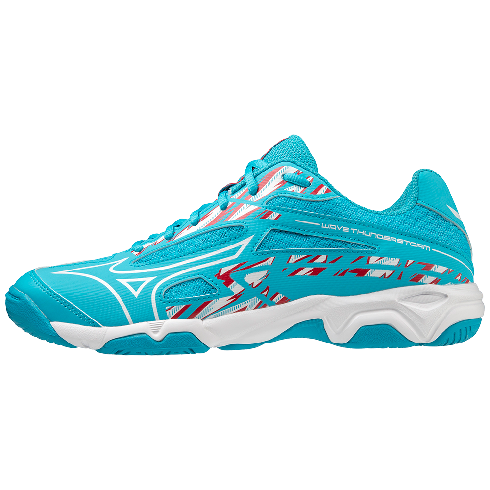 WAVE THUNDERSTORM UNISEX Scuba Blue / White / High Risk Red