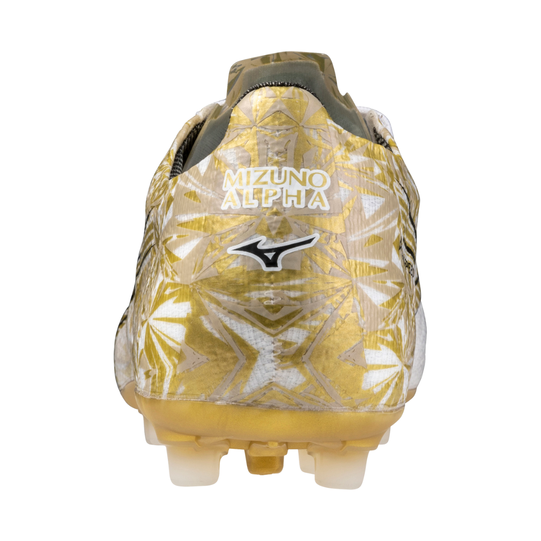 MIZUNO ALPHA Α ELITE AG White / GE Gold / Black
