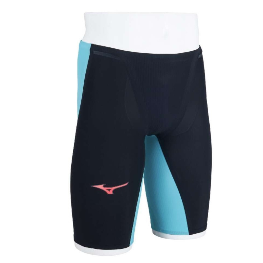 GX・SONIC 6 NV HALF SPATS MEN Black / Turquoise