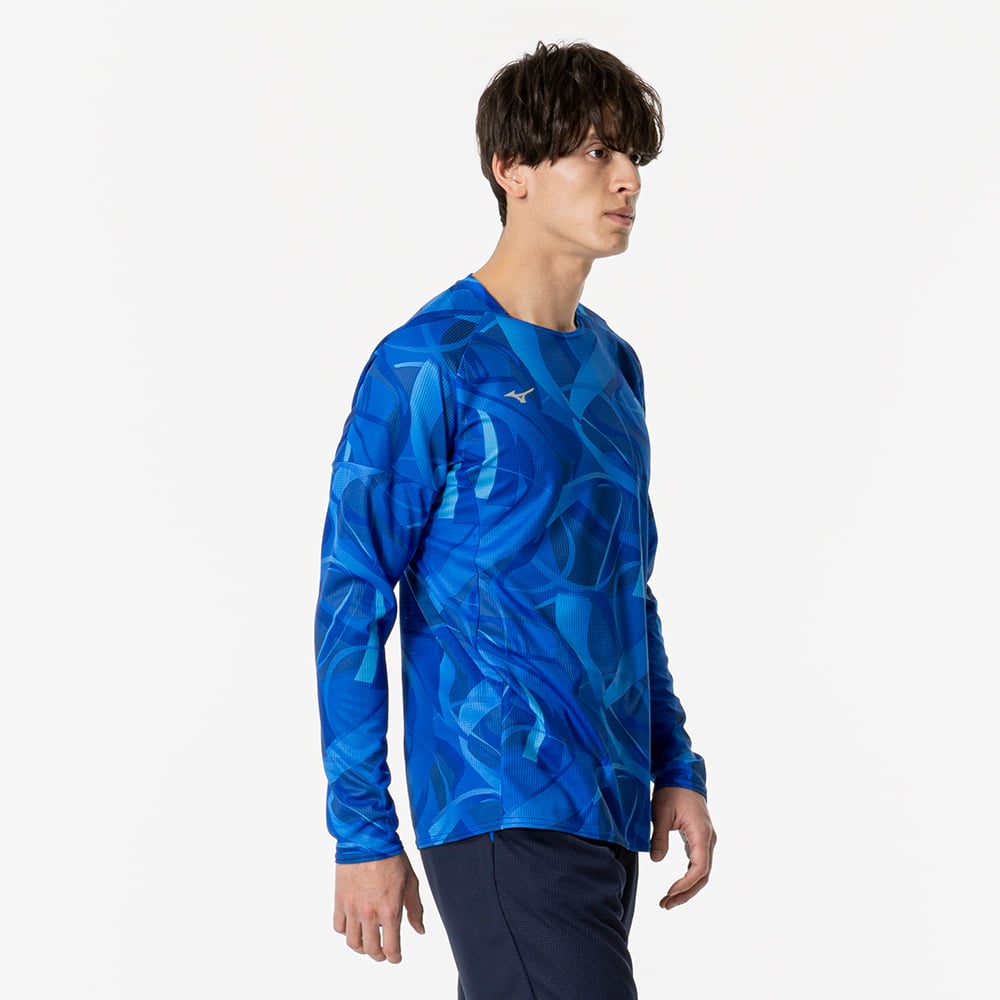 DRY AEROFLOW TEE (LONG SLEEVE) MEN Directoire Blue