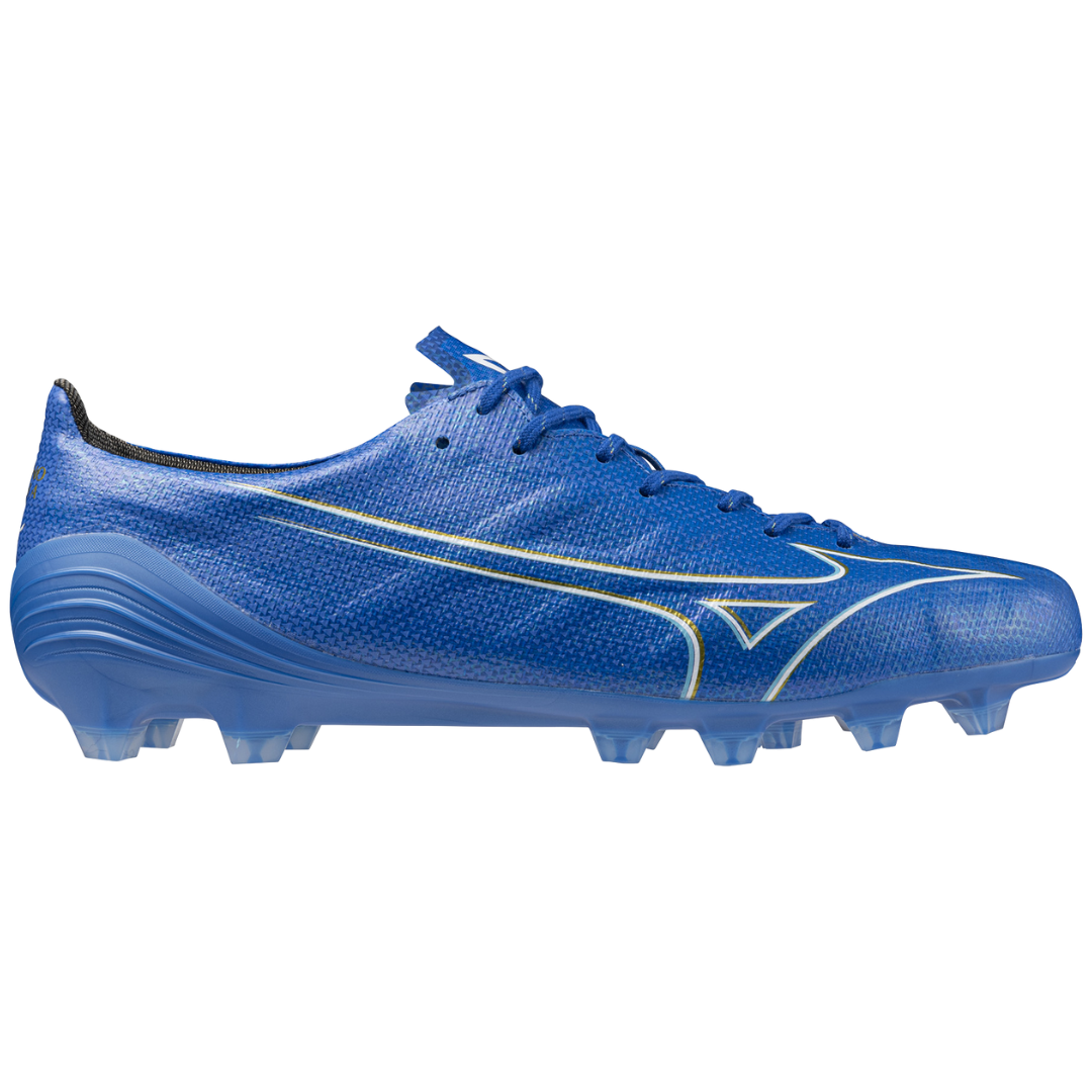 MIZUNO ALPHA α JAPAN Laser Blue / White / Gold