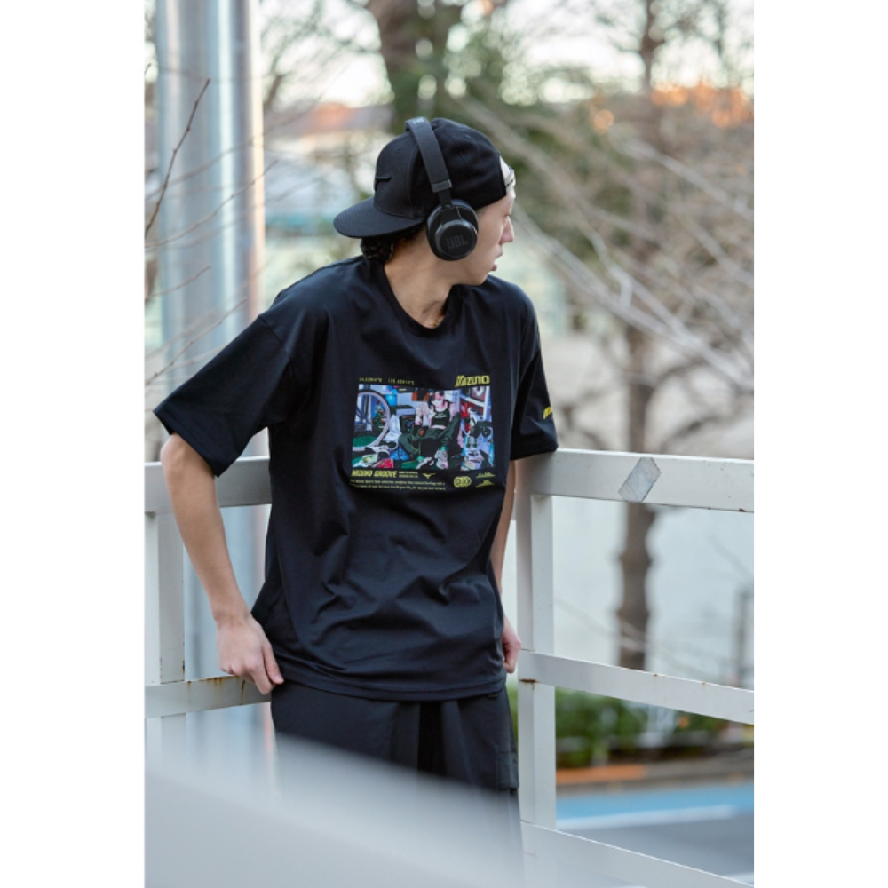 SHORT SLEEVE GRAPHIC TEE UNISEX Black