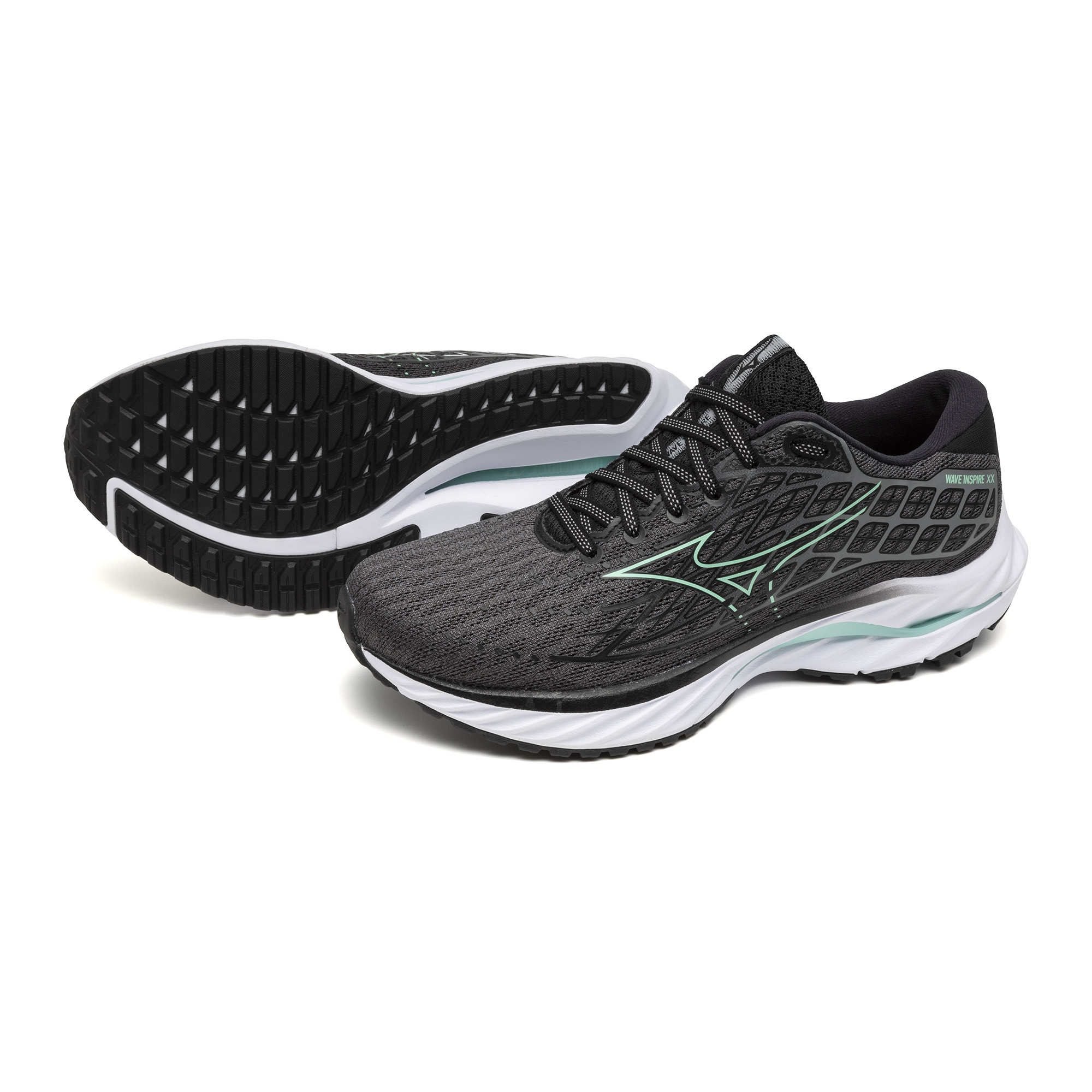 WAVE INSPIRE 20 D WIDE WOMEN Iron Gate / Dusty Jade Green / Black