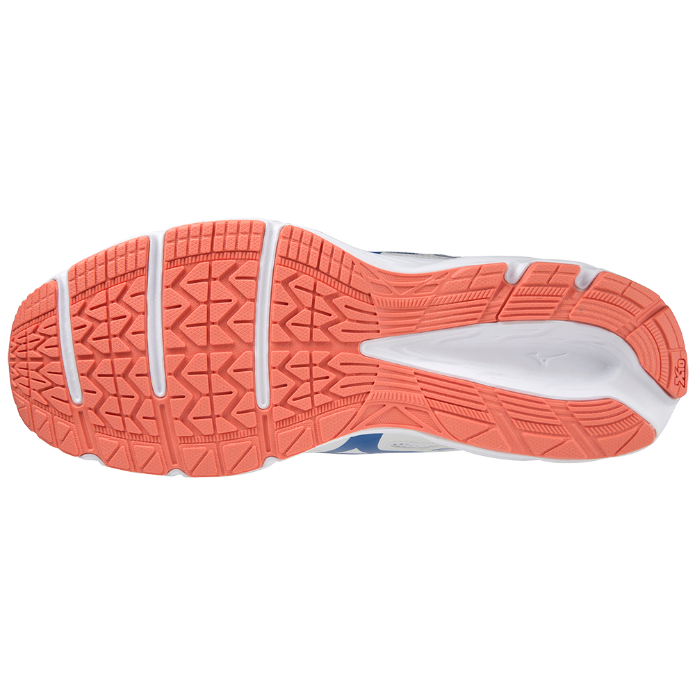 MIZUNO SPARK 8 MEN White / Peace Blue / Living Coral