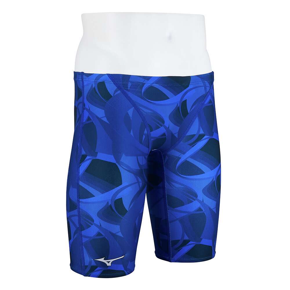 EXER SUITS HALF SPATS FOR SWIMMING PRACTICE MEN Blue