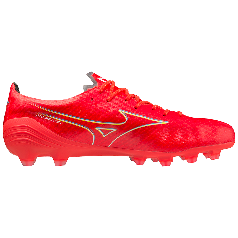 MIZUNO ALPHA α ELITE Fiery Coral 2 / White / Bolt 2